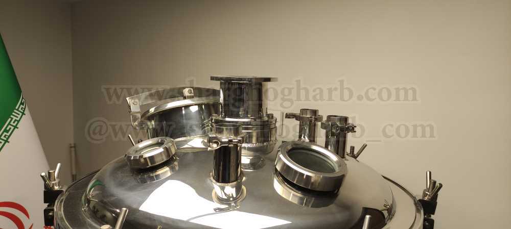 فروش رآکتور استیل 350 لیتری پولیش شده نو در تهران