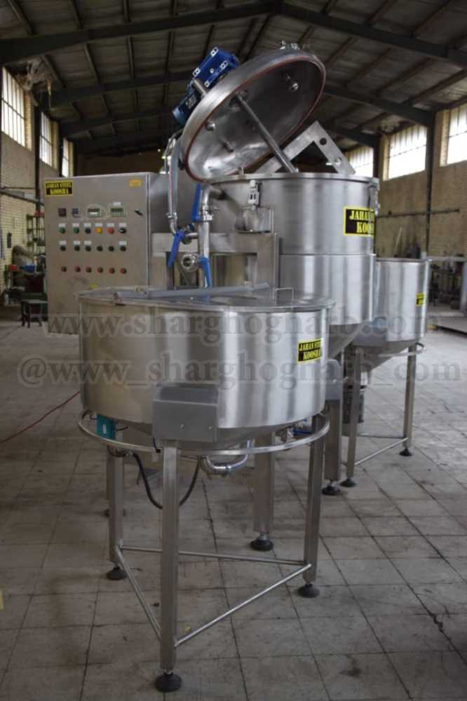 فروش میکسر هموژنایزر تحت خلاء سس 700 کیلویی نو در استان تهران