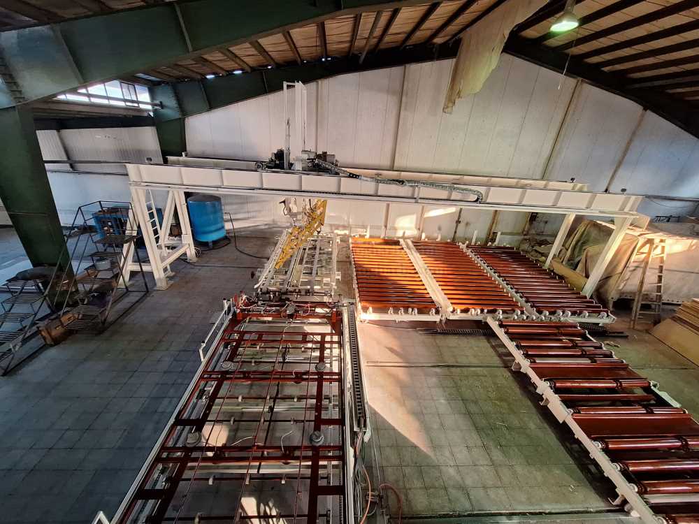 فروش پرس روکش ملامینه سایز بزرگ دیفن باخر آلمان در استان آذربایجان غربی