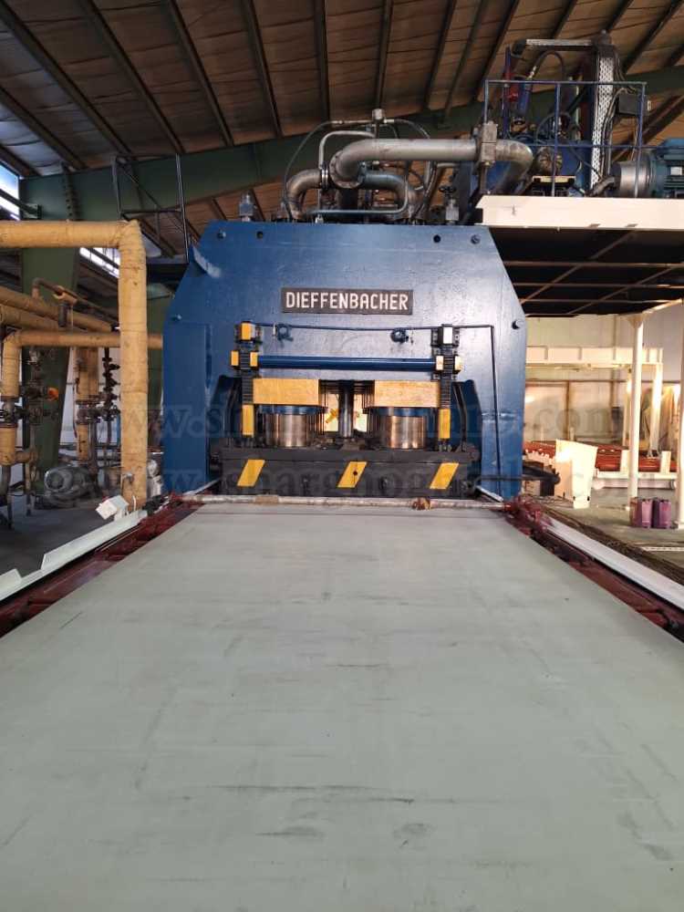 فروش پرس روکش ملامینه سایز بزرگ دیفن باخر آلمان در استان آذربایجان غربی